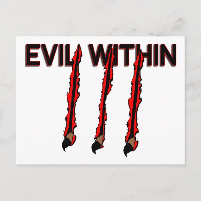 Evil Within Postcard (Front)