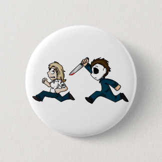Evilontwolegs.com caricatures 2 inch round button