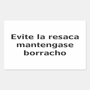 evite la resaca sticker