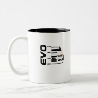 Evo Gang Car Racing Design For Car Lovers Two-Tone Coffee Mug