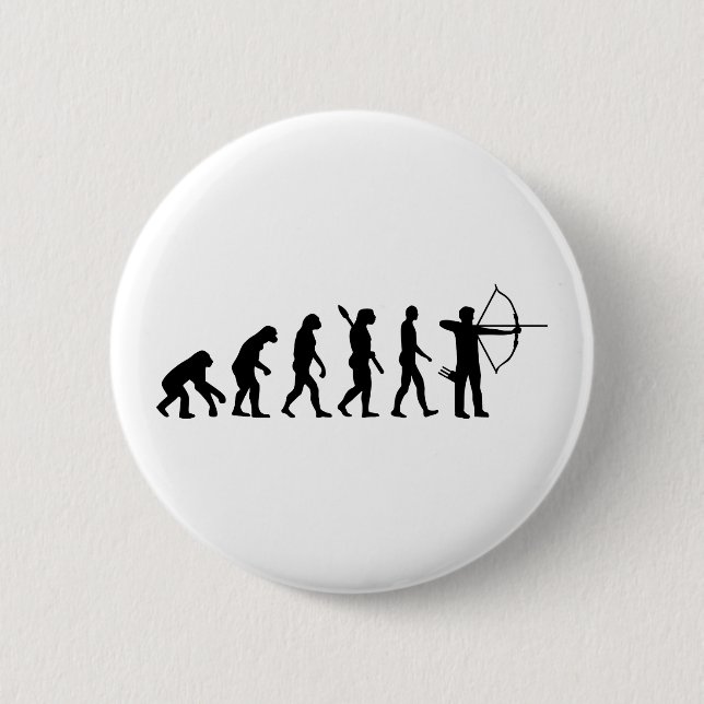 Evolution Archery 2 Inch Round Button (Front)