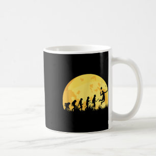 Evolution Badminton Bright Badminton Player Gift Coffee Mug