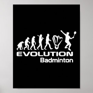 Evolution Badminton  Poster