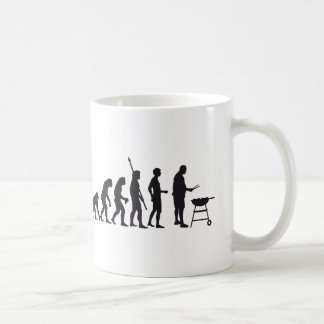 evolution barbecue coffee mug