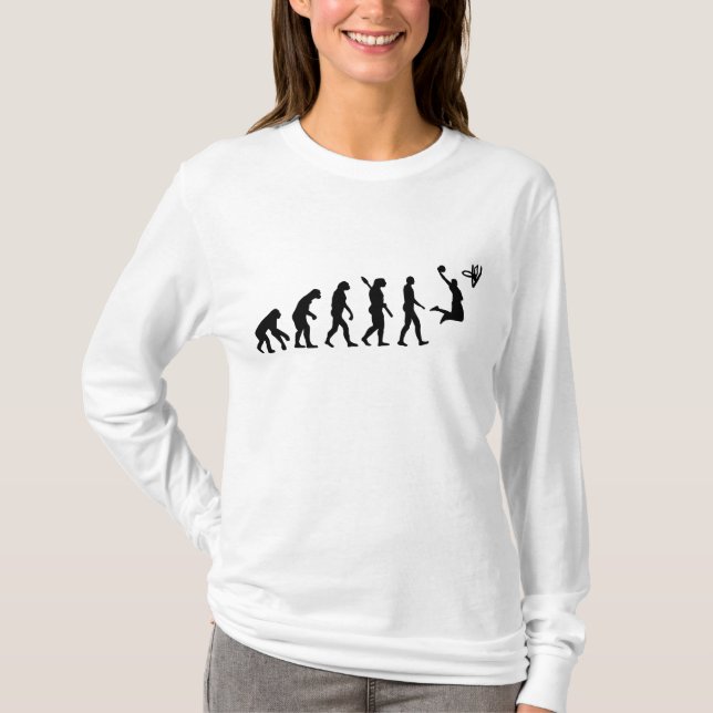Evolution Basketball T-Shirt (Front)