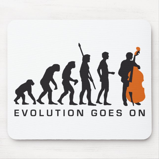 evolution bass mouse pad (Front)