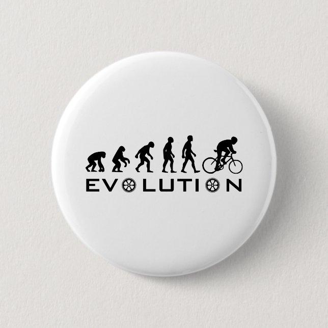 Evolution Bike 2 Inch Round Button (Front)