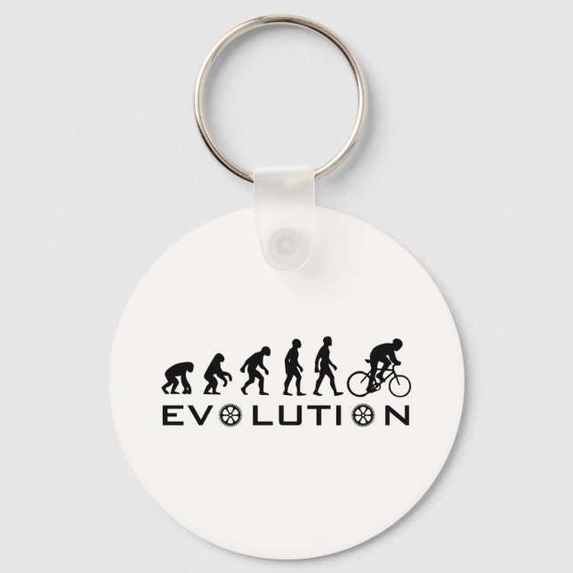 Evolution Bike Keychain (Front)