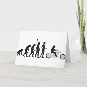 evolution biker card