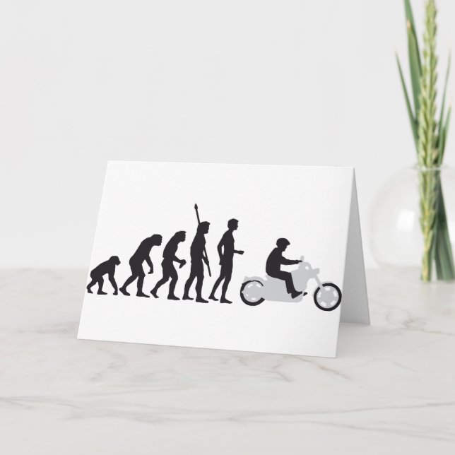 evolution biker card (Front)