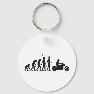 evolution biker keychain