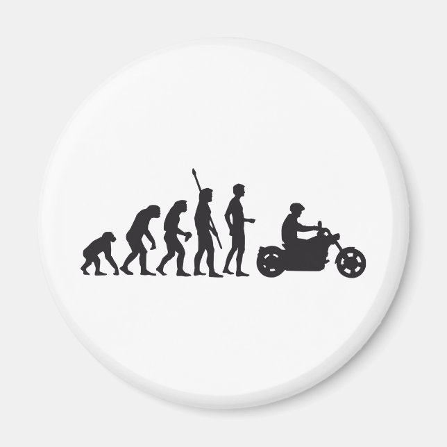 evolution biker magnet (Front)