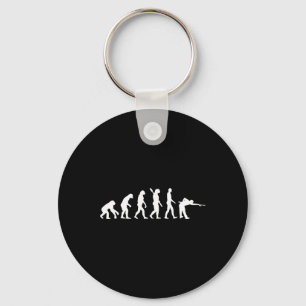 Evolution Billiards  Keychain