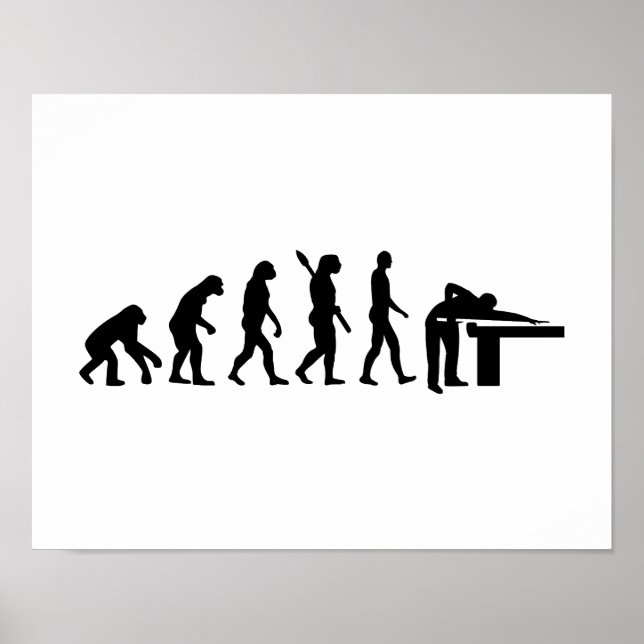 Evolution Billiards Poster (Front)