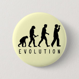 Evolution: Birder 2 Inch Round Button
