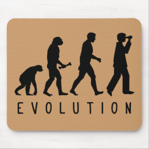 Evolution: Birder Mouse Pad