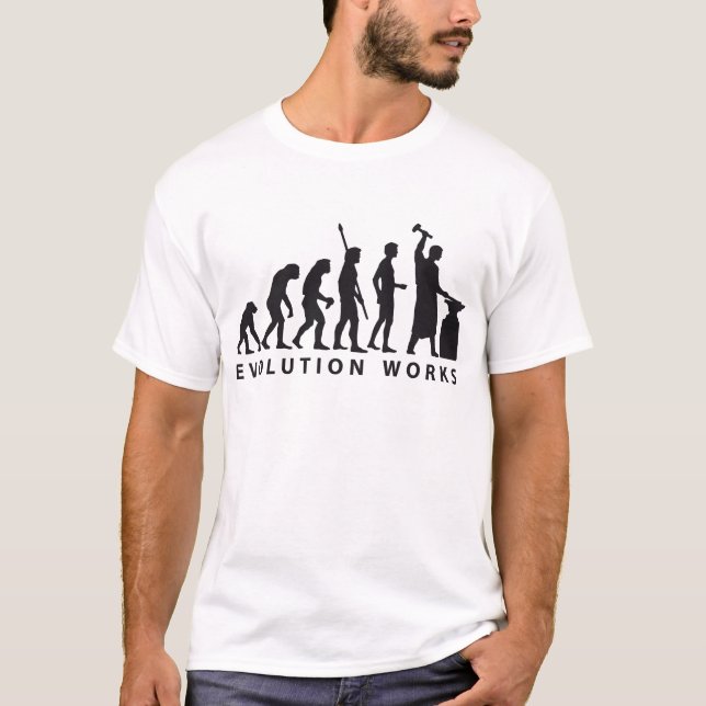 evolution blacksmith T-Shirt (Front)