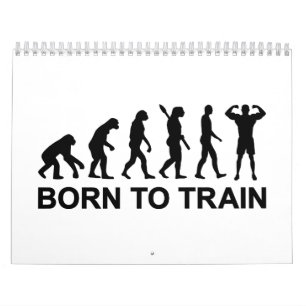Evolution Bodybuilding born to train Calendar