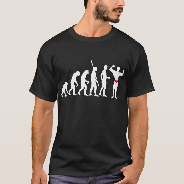 evolution bodybuilding T-Shirt (Front)