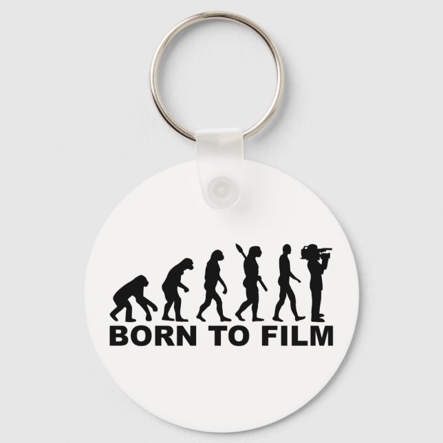 Evolution Born to film Keychain (Front)
