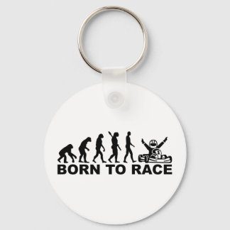 Evolution born to race Kart Keychain