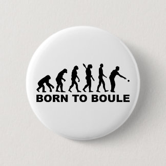 Evolution Boule Petanque 2 Inch Round Button