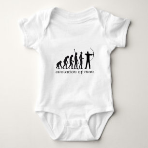 evolution bow and arrow baby bodysuit