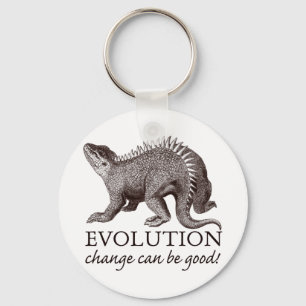 Evolution change can be good! keychain