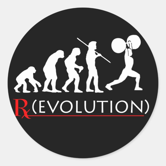 Evolution Chart Sticker (Front)