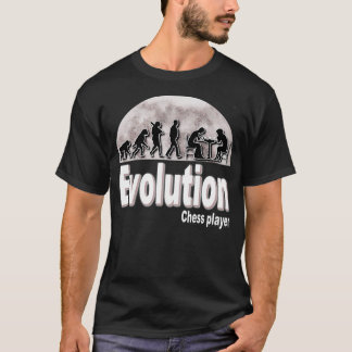 Evolution chess player 1  T-Shirt