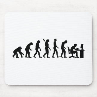Evolution computer office mouse pad