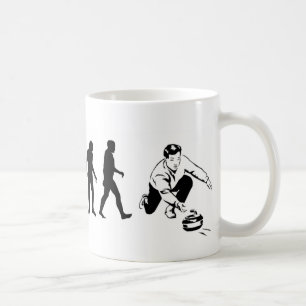 Evolution Curling Coffee Mug