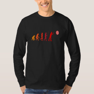 Evolution Darts Dad Dart Grandpa Board Game Bullse T-Shirt