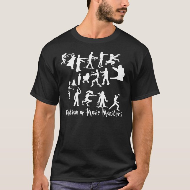 Évolution de T-shirt d'obscurité de monstres de (Devant)