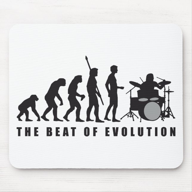 evolution drummer mouse pad (Front)