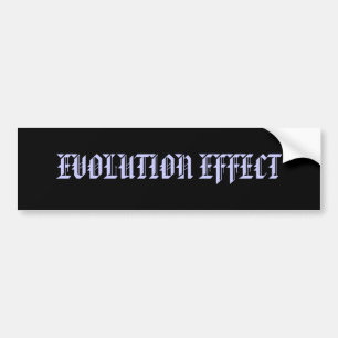 EVOLUTION EFFECT BUMPER STICKER