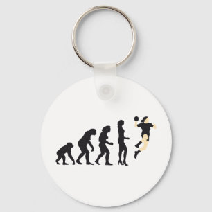 evolution female handball keychain
