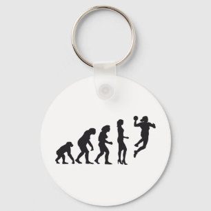 evolution female handball keychain