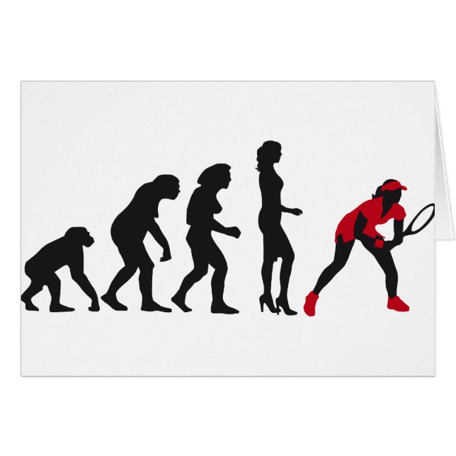 evolution femelle tennis (Devant horizontal)