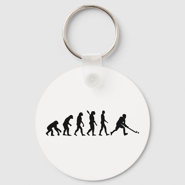 Evolution Field hockey Keychain (Front)