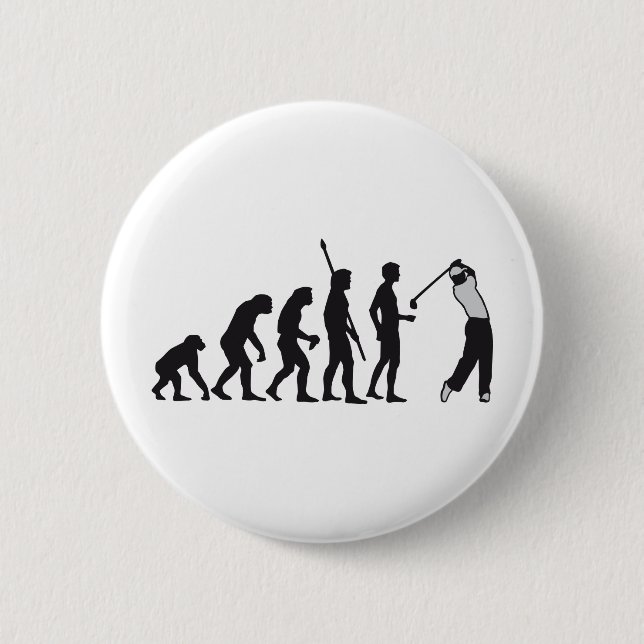 evolution golf 2 inch round button (Front)