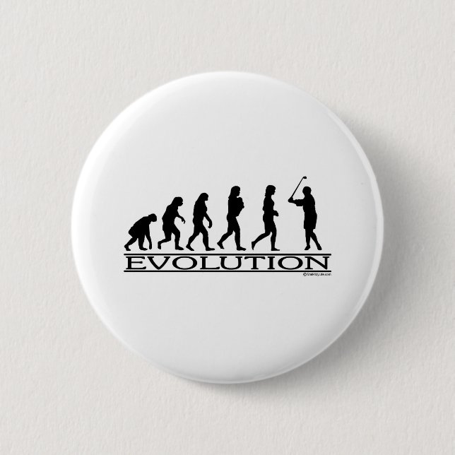 Evolution - Golf- Female 2 Inch Round Button (Front)