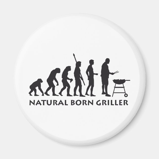 evolution grill magnet (Front)