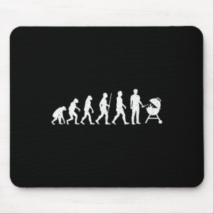 Evolution Grilling Funny Bbq Grill Rbecue Mouse Pad