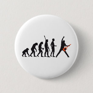 evolution guitar 2 inch round button