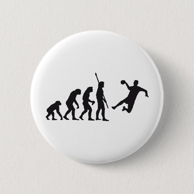evolution handball 2 inch round button (Front)