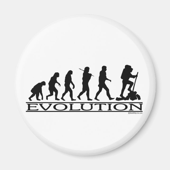 Evolution - Hiking Magnet (Front)