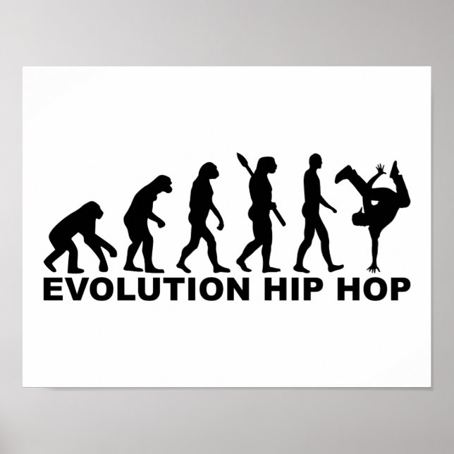 Evolution hip hop poster (Front)