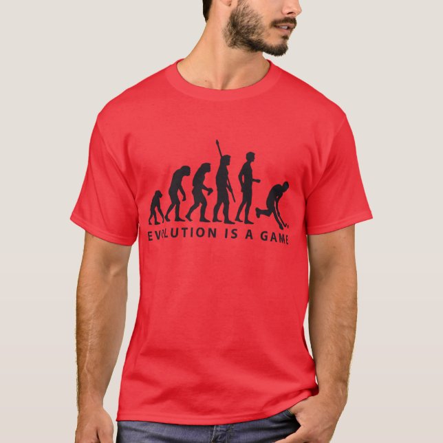 evolution hockey T-Shirt (Front)