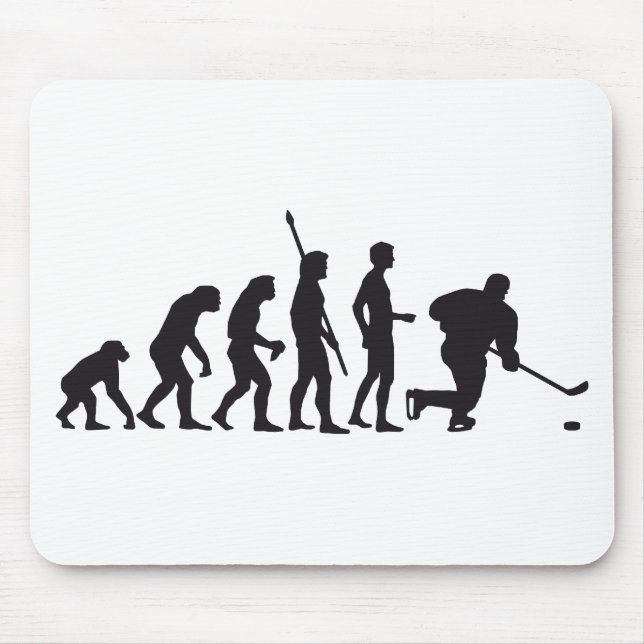 evolution icehockey mouse pad (Front)